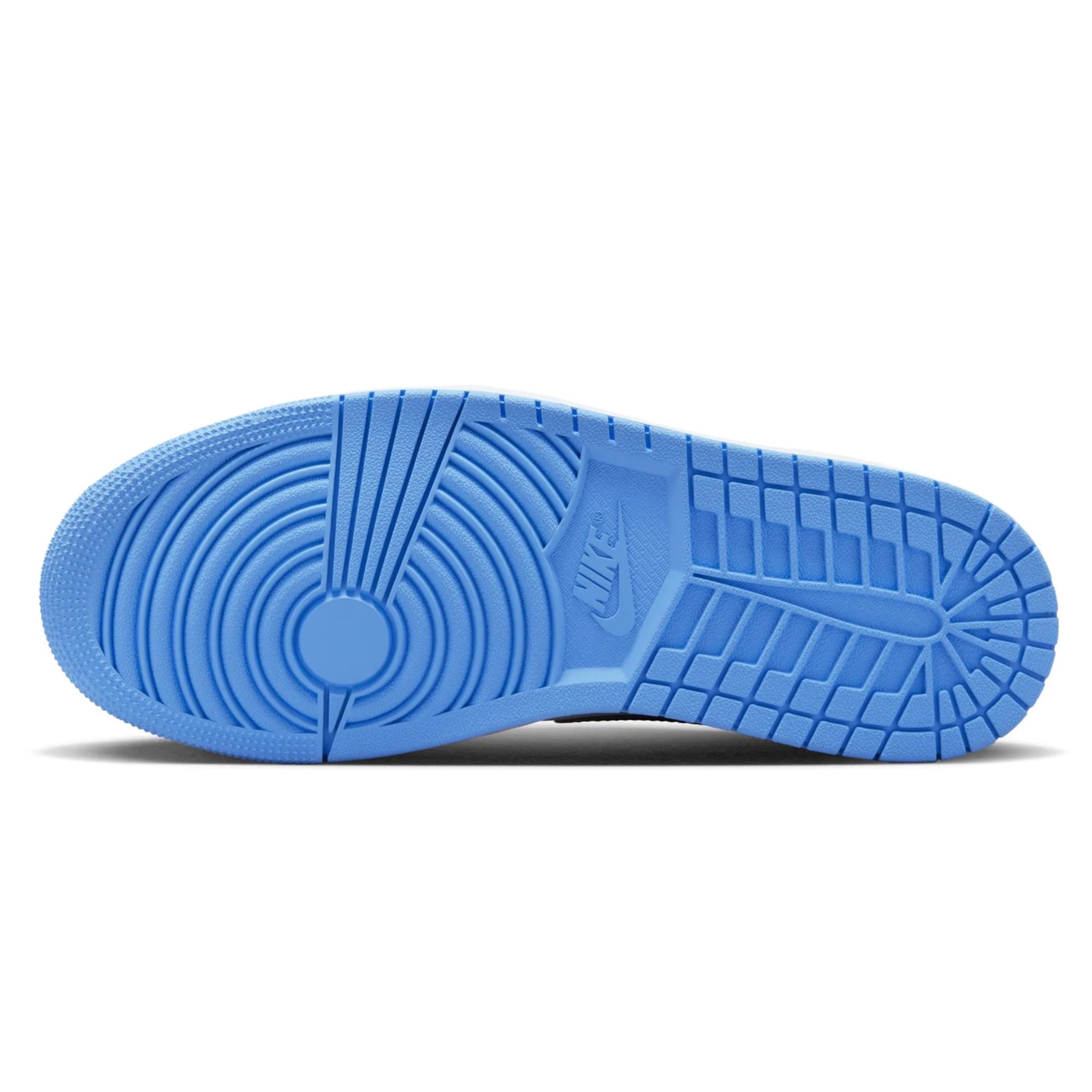 Air Jordan 1 Retro High OG UNC Toe Sneakers - University Blue, Black & White Colorway - Men's Basketball Shoes for Casual Wear & Street Style