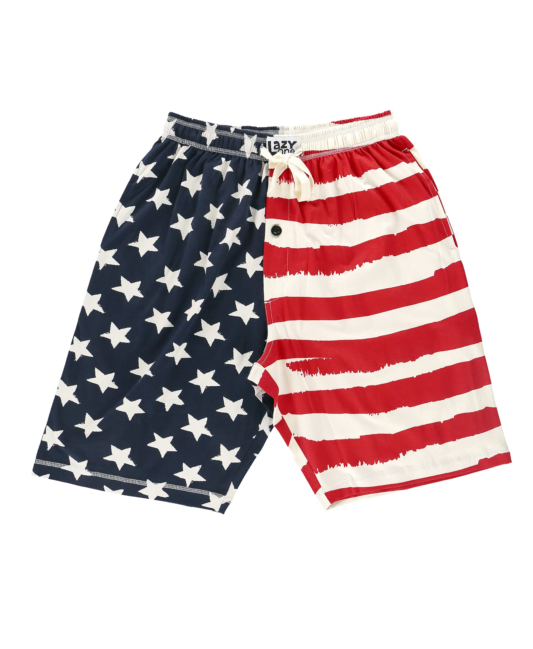 Lazy One Men's Pajama Shorts - Soft Cotton Sleepwear & Lounge Pants for Comfortable Nightwear, Home Relaxation & Summer Sleep