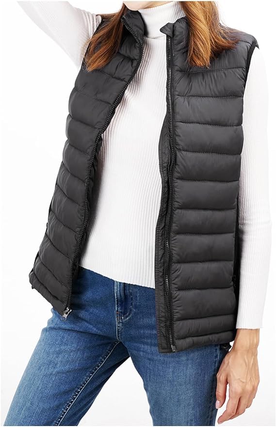 Loowoko Rechargeable Heated Vest for Women - Battery Pack Included, Electric Warming Jacket for Cold Weather | Perfect for Outdoor Activities, Winter Sports & Daily Commute