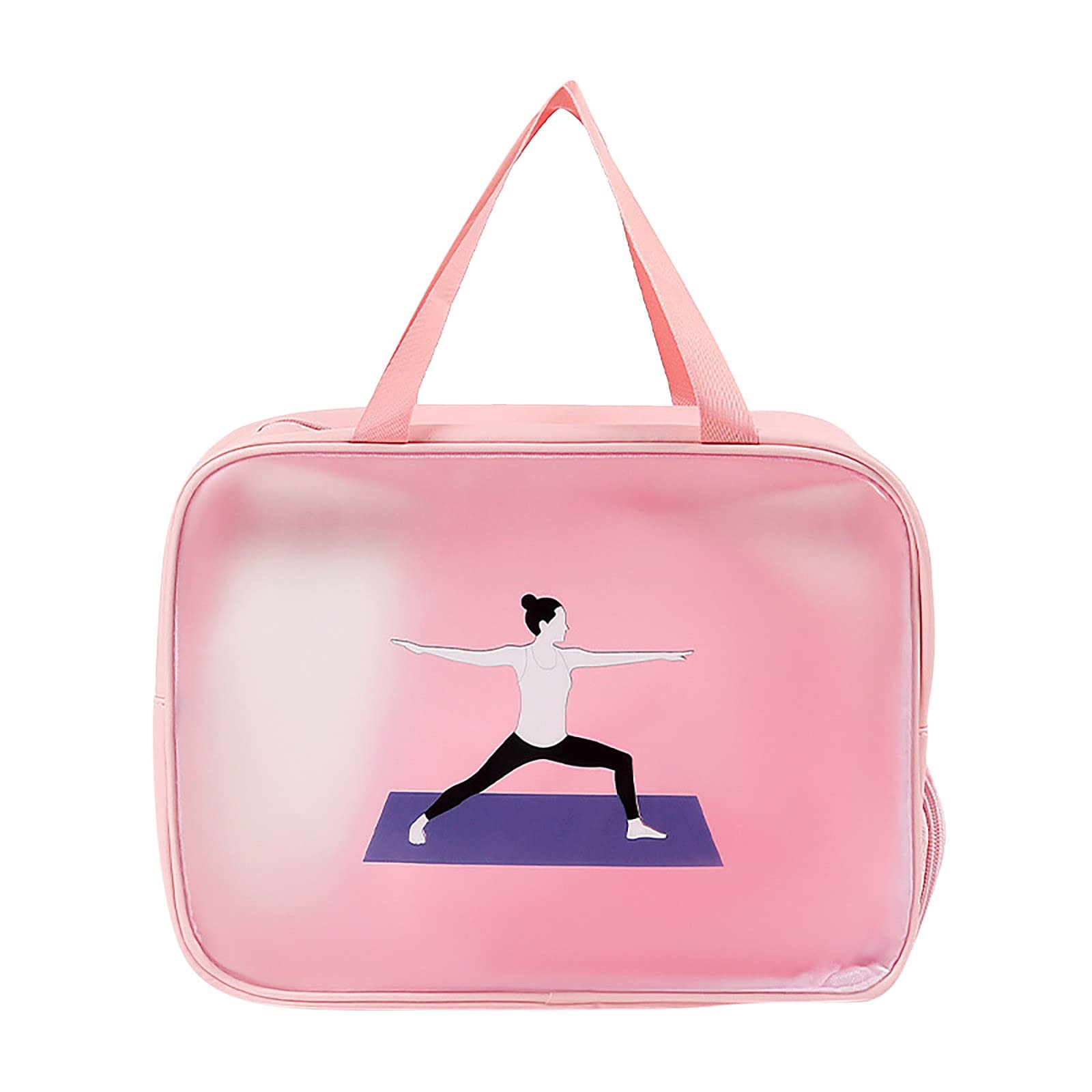 Waterproof Dry Wet Separated Gym Bag for Men & Women - Sports Fitness Swimming Beach Bag with Multiple Compartments (Large, Pink) - Ideal for Gym, Pool, Travel & Outdoor Activities