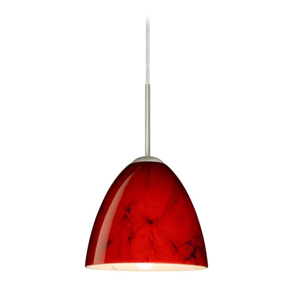 Contemporary Modern One Light Pendant - Vila Collection in Pewter, Nickel & Silver Finish - Elegant Lighting for Dining Room, Kitchen Island or Entryway