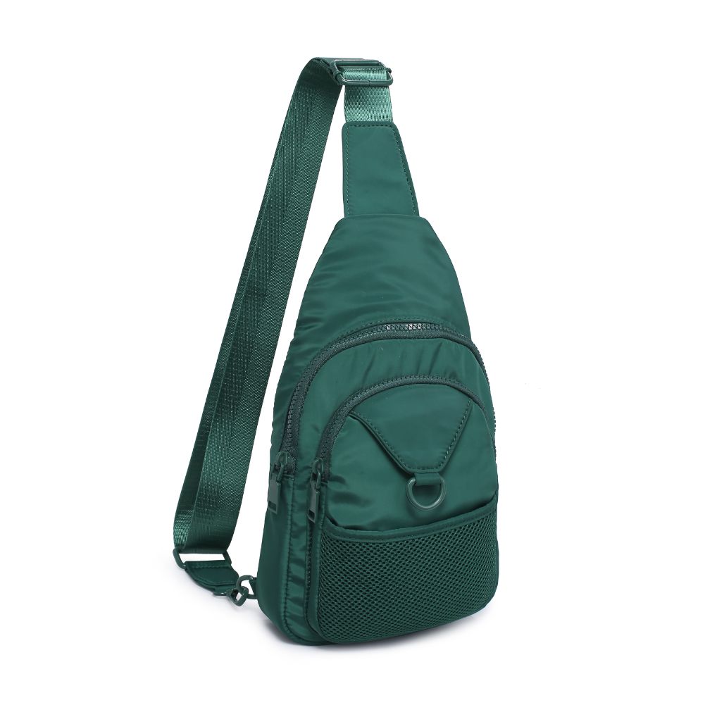 Walker Nylon Sling Backpack - Lightweight Adjustable Crossbody Bag for Men & Women - Perfect for Hiking, Travel, Gym & Everyday Use