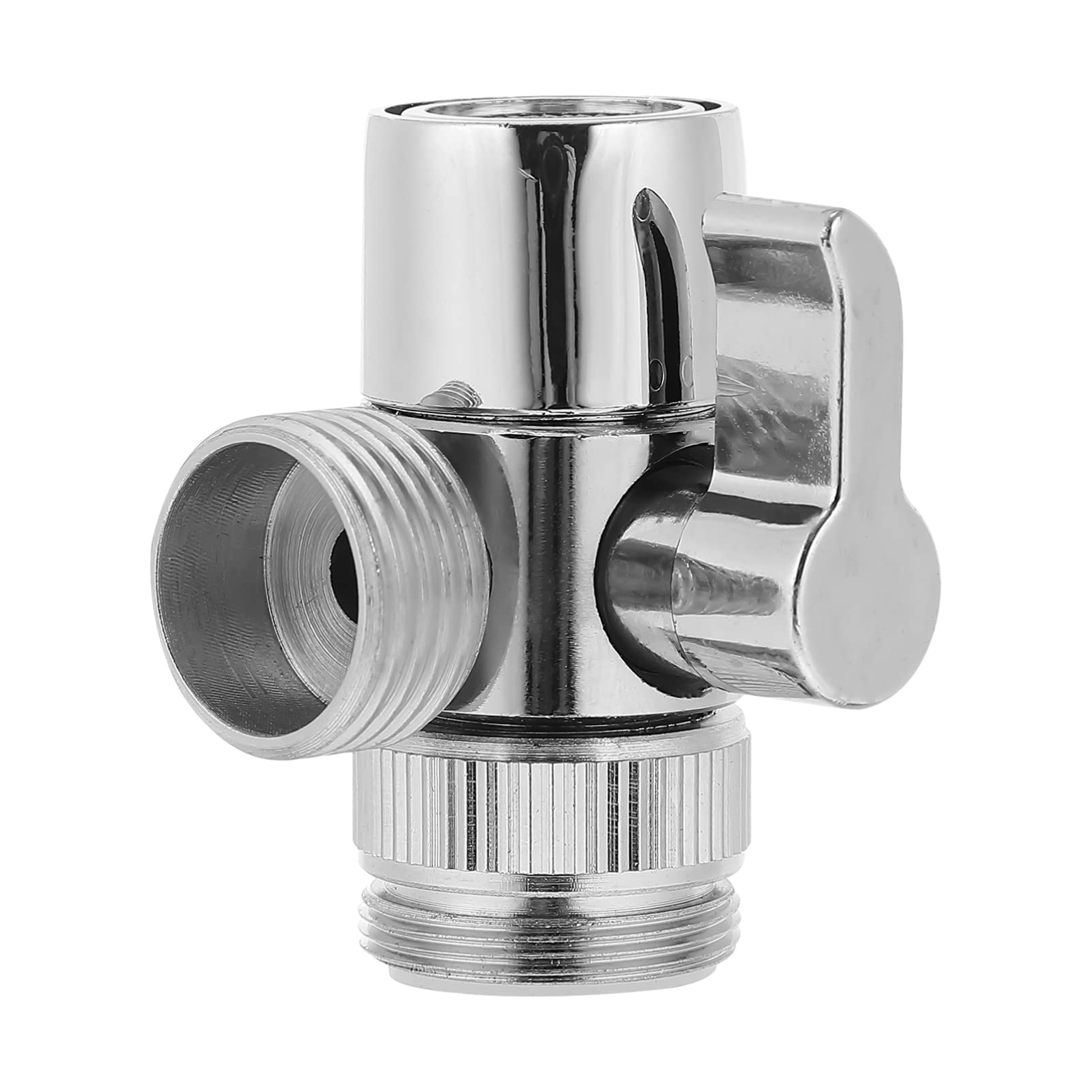 IMIKEYA Faucet Diverter Valve with Aerator - Sink to Garden Hose Adapter for Bathroom & Kitchen Faucets - Easy Water Flow Control for Outdoor Plants, Car Washing & Pet Bathing