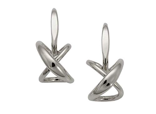 Ed Levin Secret Heart Dangle Earrings - Sterling Silver Romantic Jewelry for Women, Perfect Gift for Valentine's Day, Anniversary & Date Night