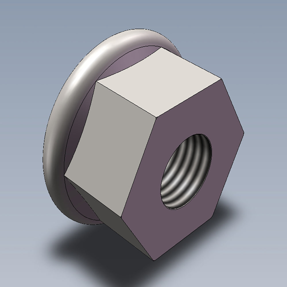 MM493C M4 8mm Hex Nuts - Stainless Steel Metric Hardware for DIY Projects, Furniture Assembly & Automotive Repairs