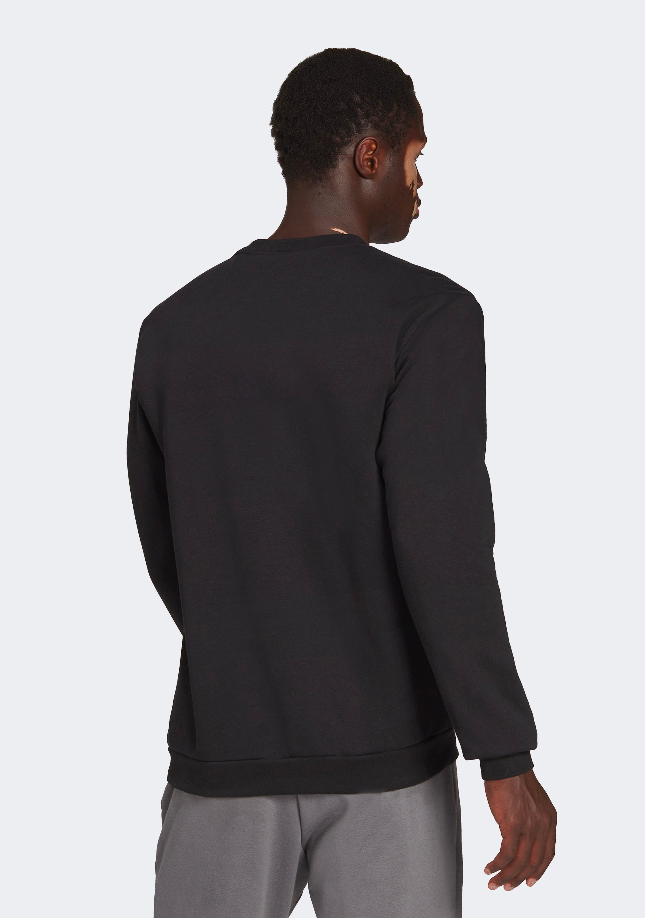 Adidas Men's Entrada 22 Hooded Sweatshirt - Lightweight Fleece Pullover for Running, Gym & Casual Wear