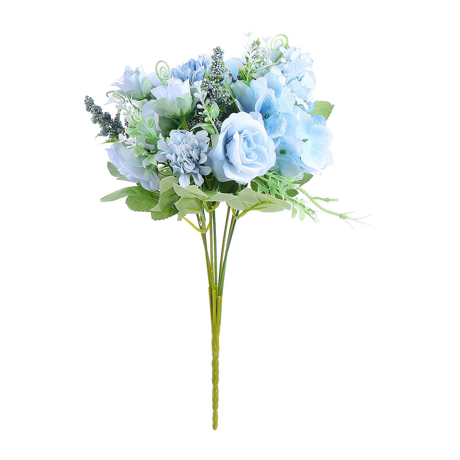 PRETYZOOM Artificial Flower Bouquet - Wedding Photography Props, Home Decor, Party Supplies - Realistic Simulation Flowers for Bridal Shower, Table Centerpieces & DIY Crafts