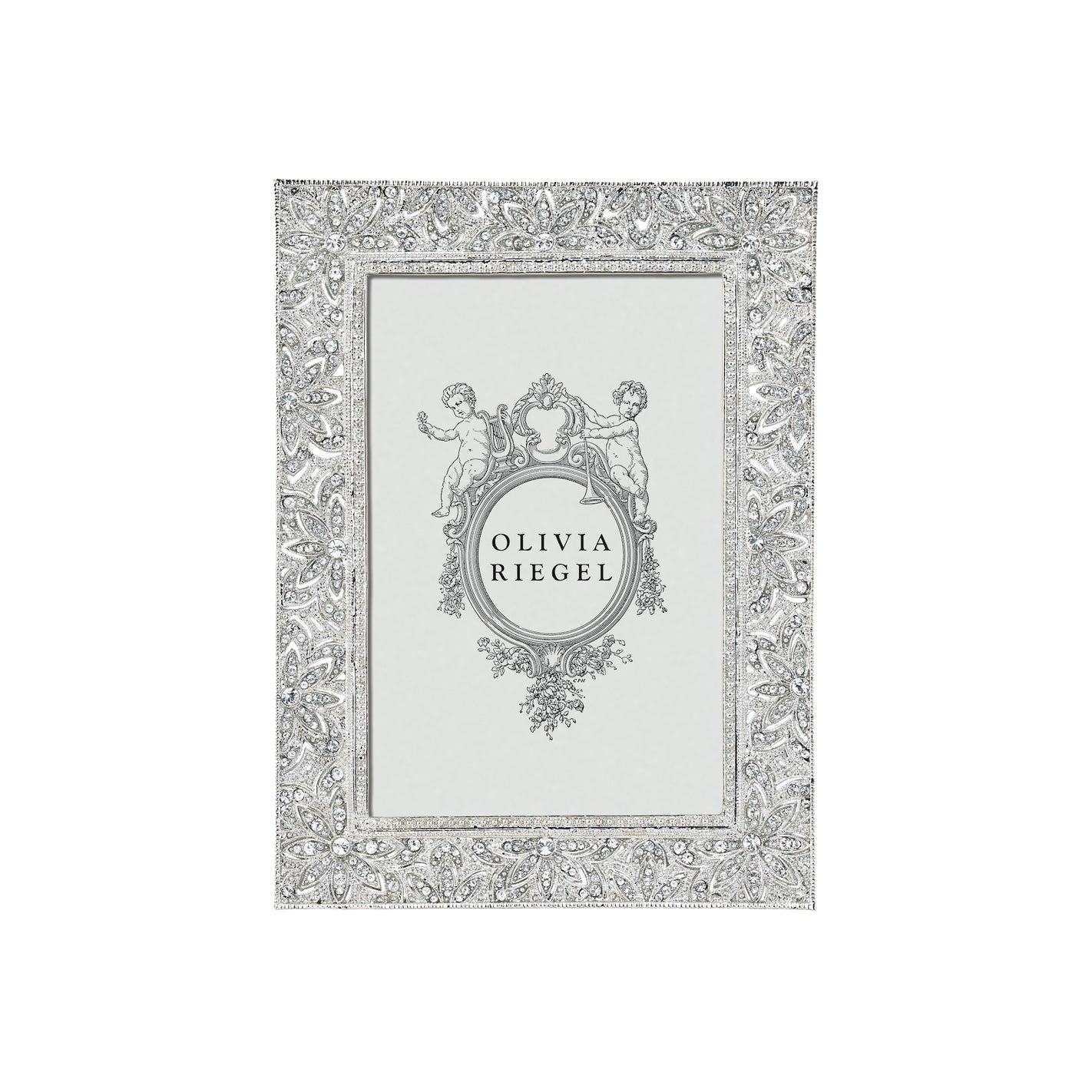 4x6 Silver Windsor Picture Frame - Elegant Photo Display for Home, Office & Gifts - Perfect for Weddings, Anniversaries & Family Portraits