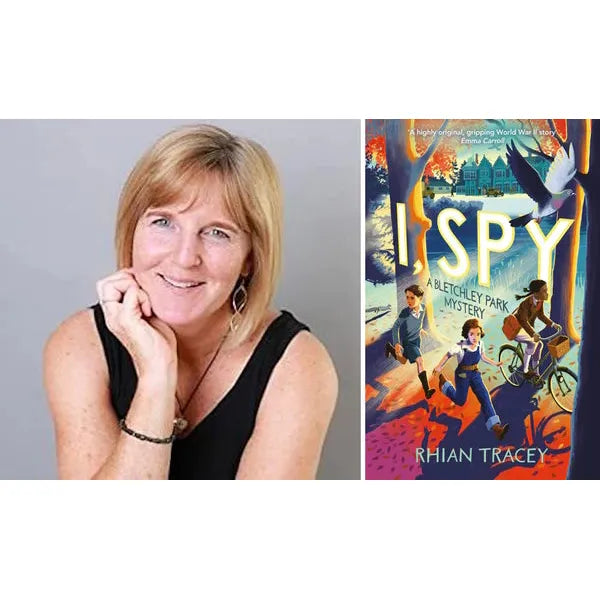 I Spy A Bletchley Park Mystery by Rhian Tracey - WWII Historical Fiction Novel for Adults - Perfect for Book Clubs & History Enthusiasts