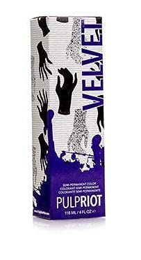 Pulp Riot Semi-Permanent Hair Color 4oz - Velvet (Pack of 2) | Vegan & Cruelty-Free Hair Dye for Vibrant, Long-Lasting Color | Perfect for DIY Hair Coloring at Home or Salon Use