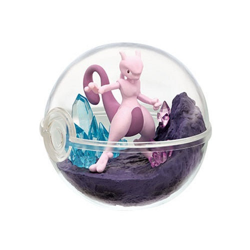 Pokemon Terrarium Collection - 7 Piece 3 Inch Re-ment Mini Figures Set for Home Decor, Office Display & Gift Ideas