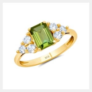 Peridot | Yellow Gold