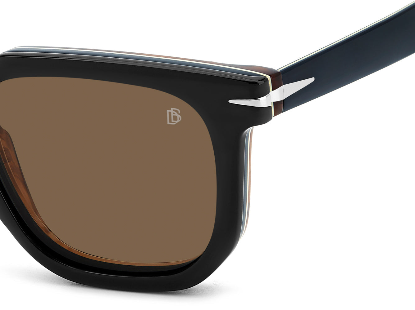 David Beckham DB7143/C Men's Sunglasses - Polarized UV Protection Aviator Style for Driving, Outdoor & Fashion