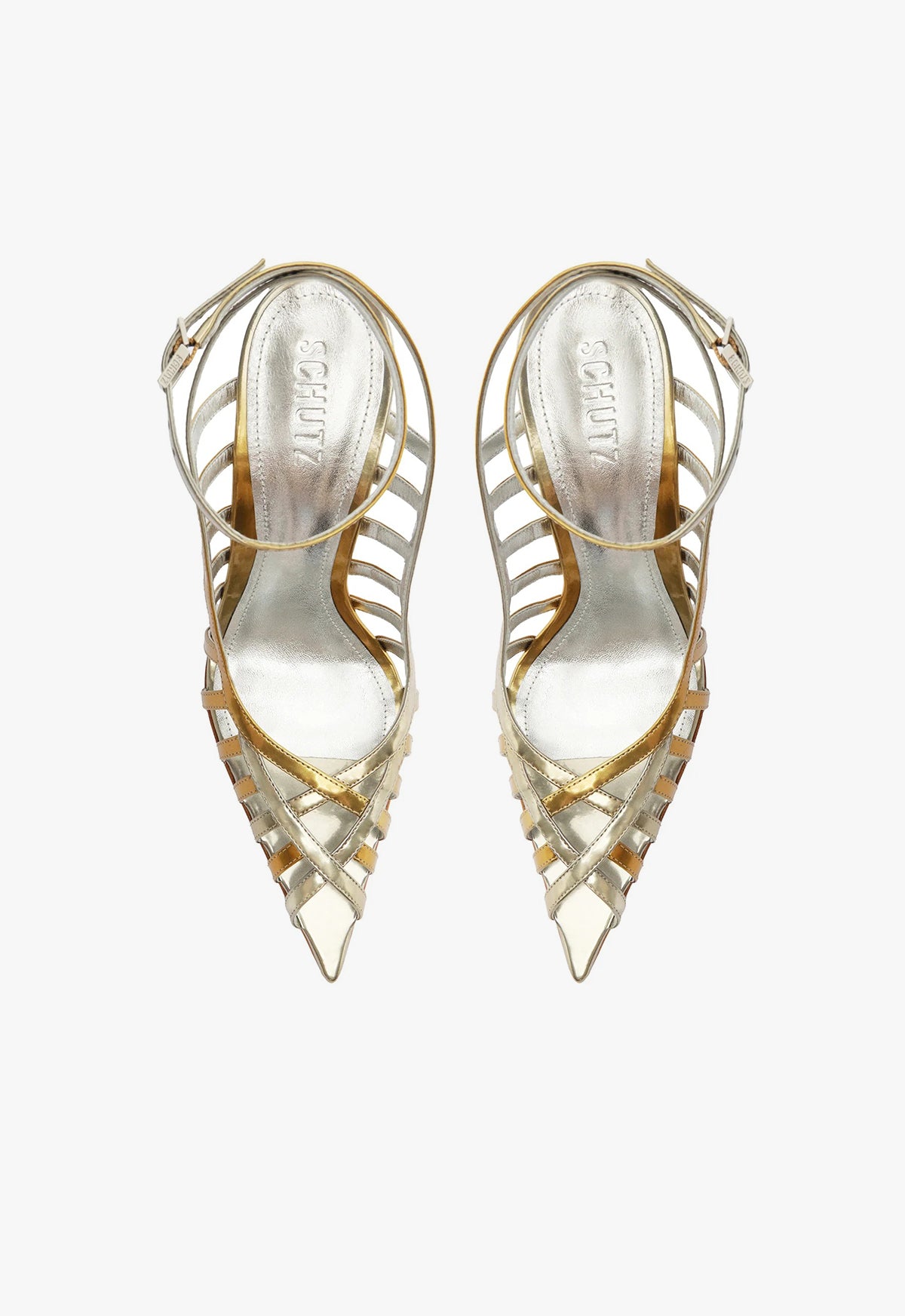 Iris Specchio Leather Pump Women's Classic Pointed-Toe Heels - Perfect for Office, Parties & Formal Events