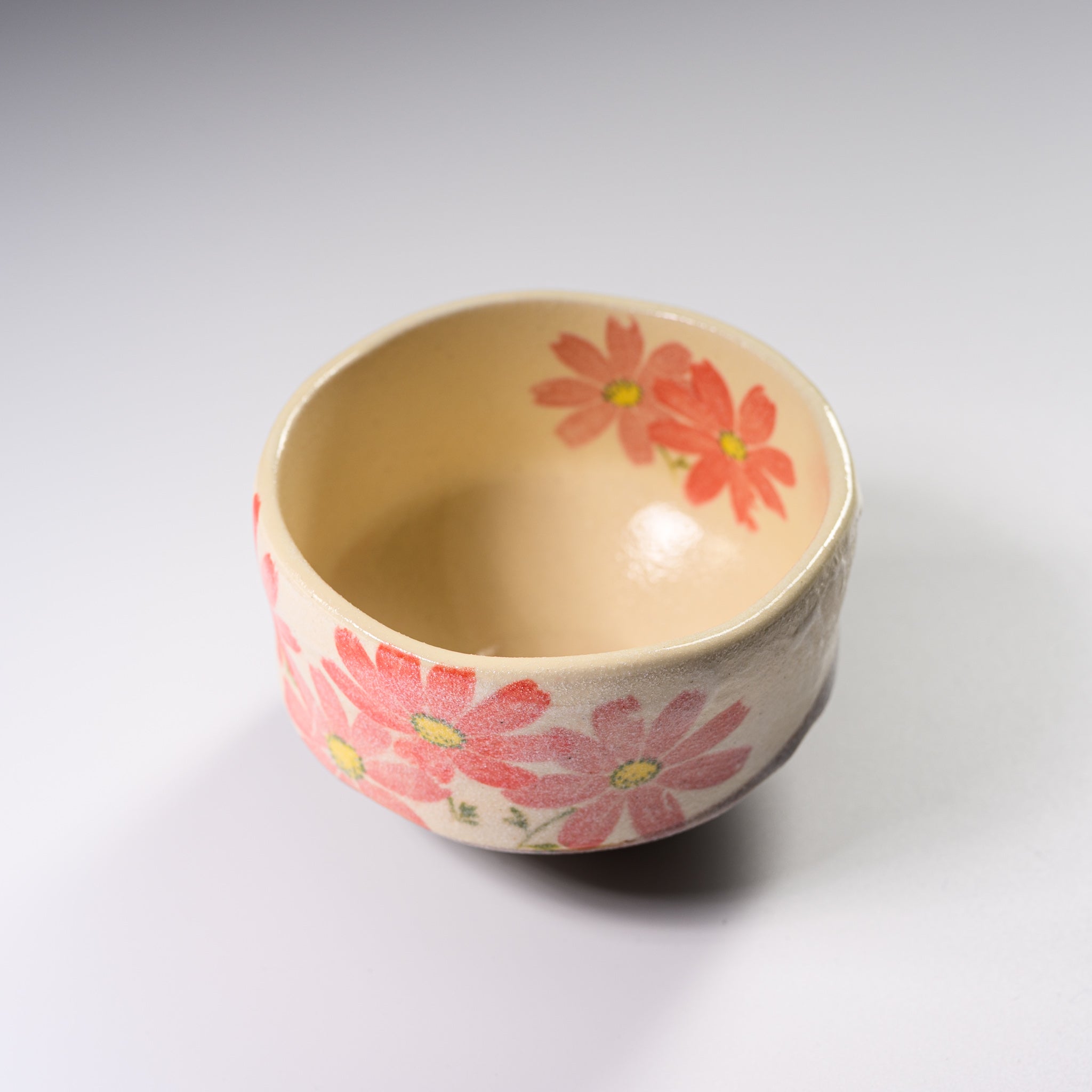 Premium Mini Matcha Bowl - Handcrafted Akizakura Ceramic Tea Set for Japanese Tea Ceremony | Perfect for Matcha Whisking, Zen Meditation & Home Decor