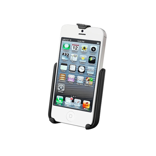 RAM Mount Cradle Holder for Apple iPhone 5 & iPhone 5s (RAM-HOL-AP11U) - Perfect for Motorcycle, Bike & Car Mounting - Secure Phone Mount for Outdoor Adventures & Commuting