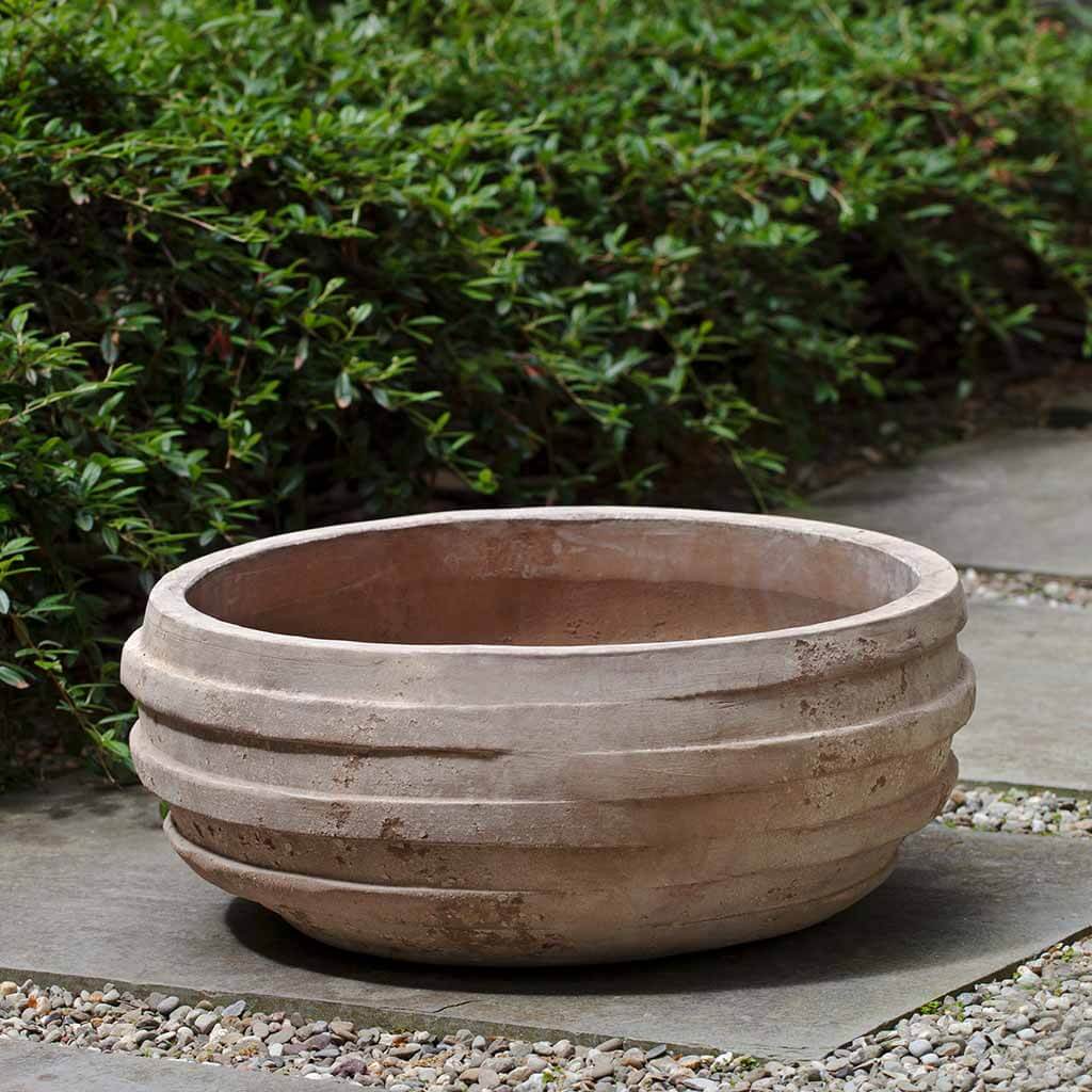 Campania International Tela Bowl Set of 3 - Antico Terra Cotta Handcrafted Ceramic Bowls for Serving, Decor & Kitchen Storage | Perfect for Salads, Pasta, Fruits & Home Decor