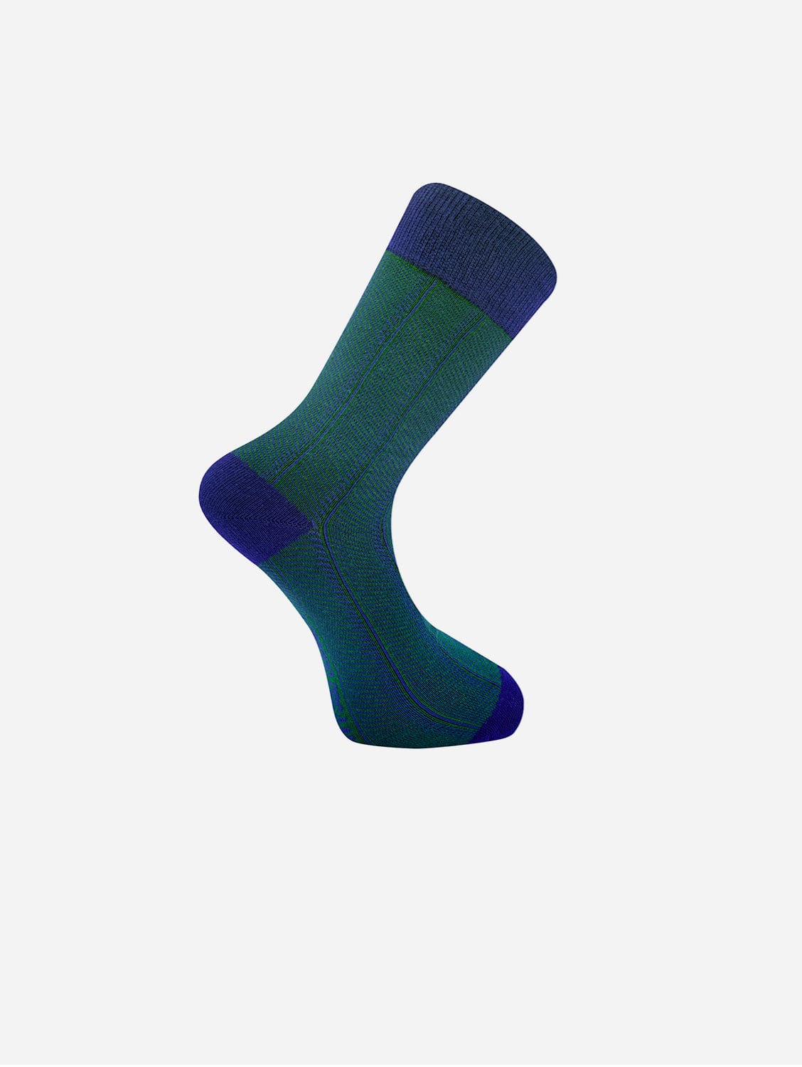 Organic Cotton Herringbone Unisex Socks - Comfortable & Breathable Green Socks for Men & Women | Perfect for Casual Wear, Hiking & Everyday Use