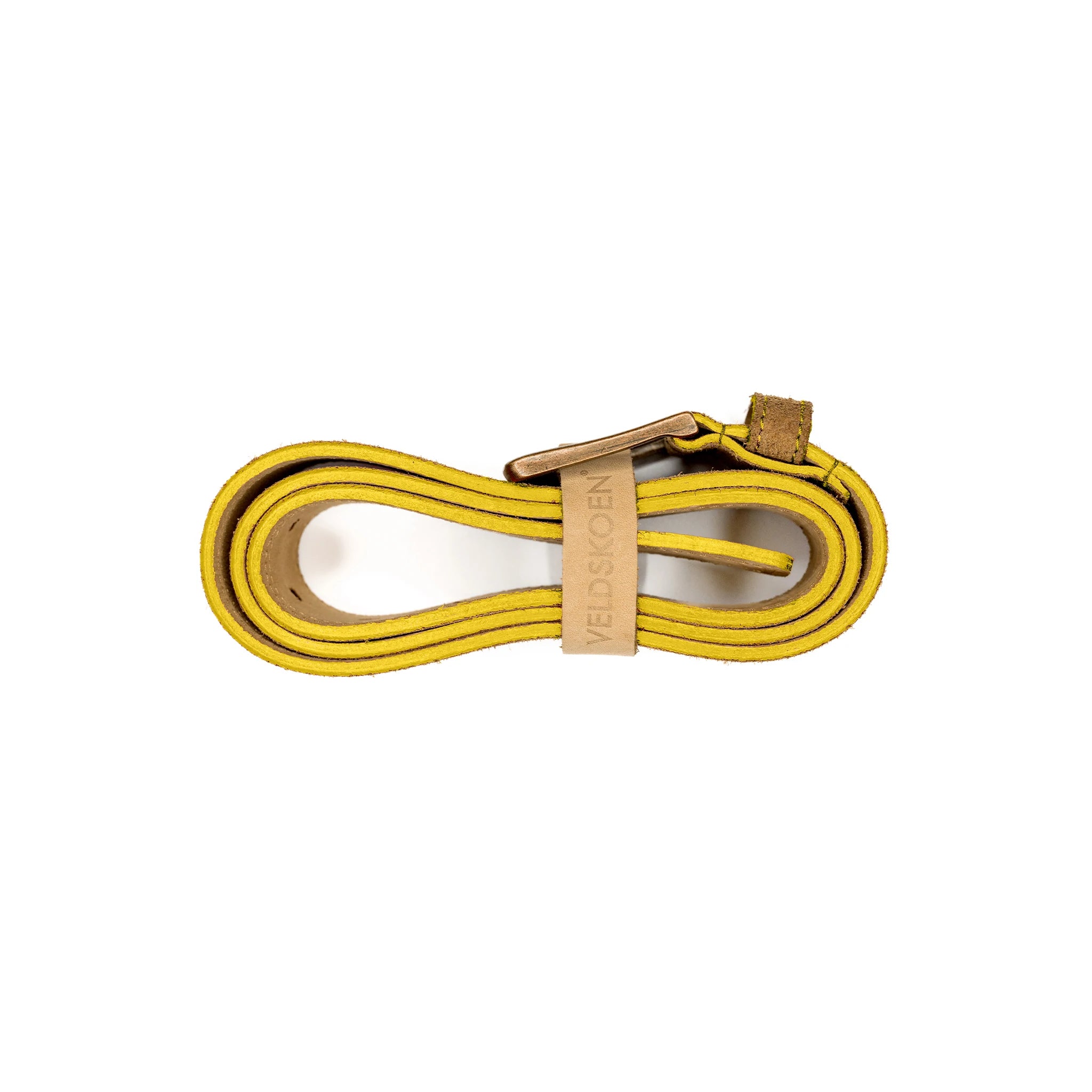 Vilakazi 40mm Genuine Leather Belt with Yellow Stitching - Stylish & Durable for Men's Casual & Business Wear