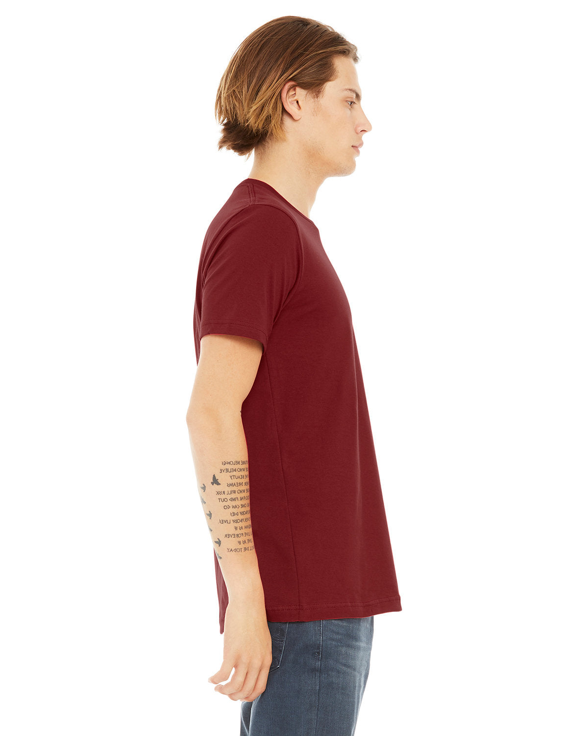 Bella + Canvas 3001C Unisex Jersey T-Shirt - Soft Cotton Crew Neck Tee for Men & Women | Perfect for Casual Wear, Screen Printing & Everyday Comfort