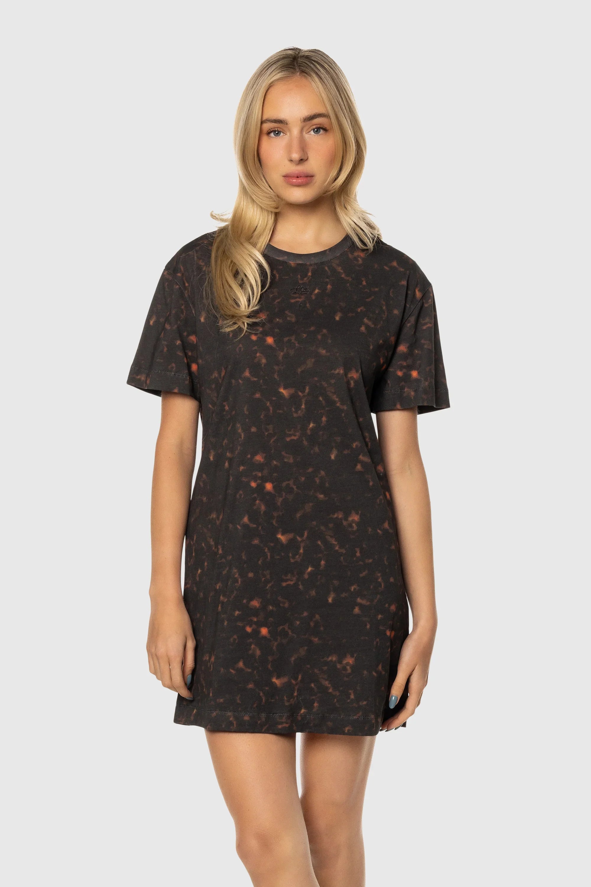 Women's Casual Short Sleeve Tee Dress - Soft Cotton Blend T-Shirt Dress for Summer, Lounge, Travel & Everyday Wear