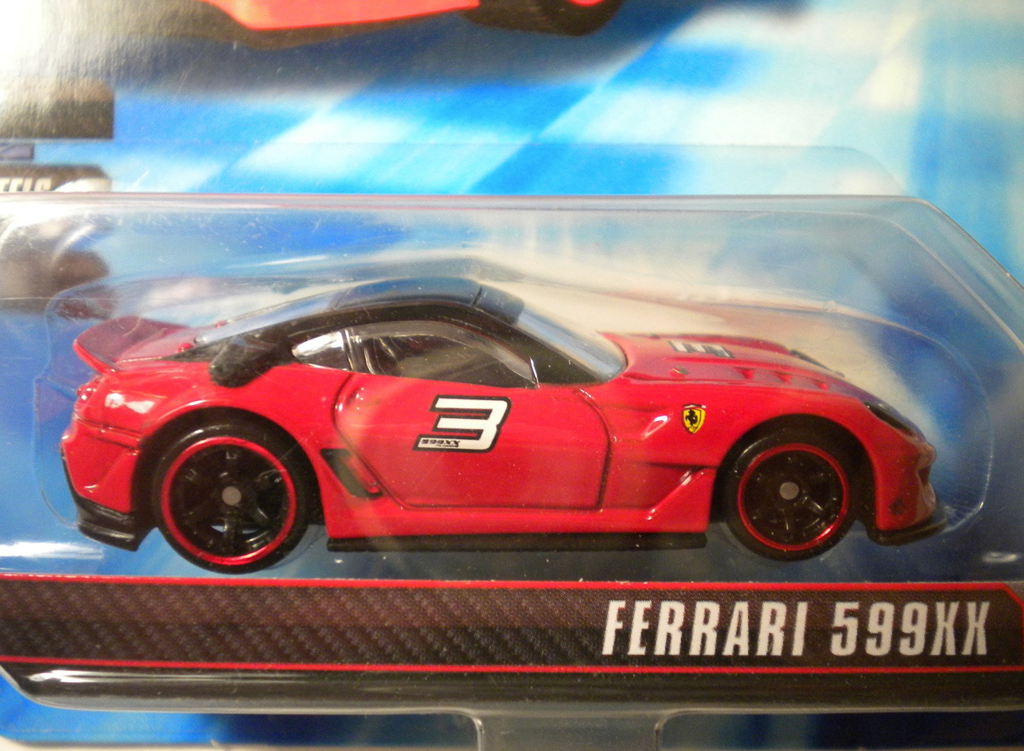Hot Wheels Ferrari 599XX 1:64 Scale Die Cast Metal Toy Car Model - Red Collectible for Display & Racing Play | Perfect for Car Enthusiasts & Kids' Playrooms