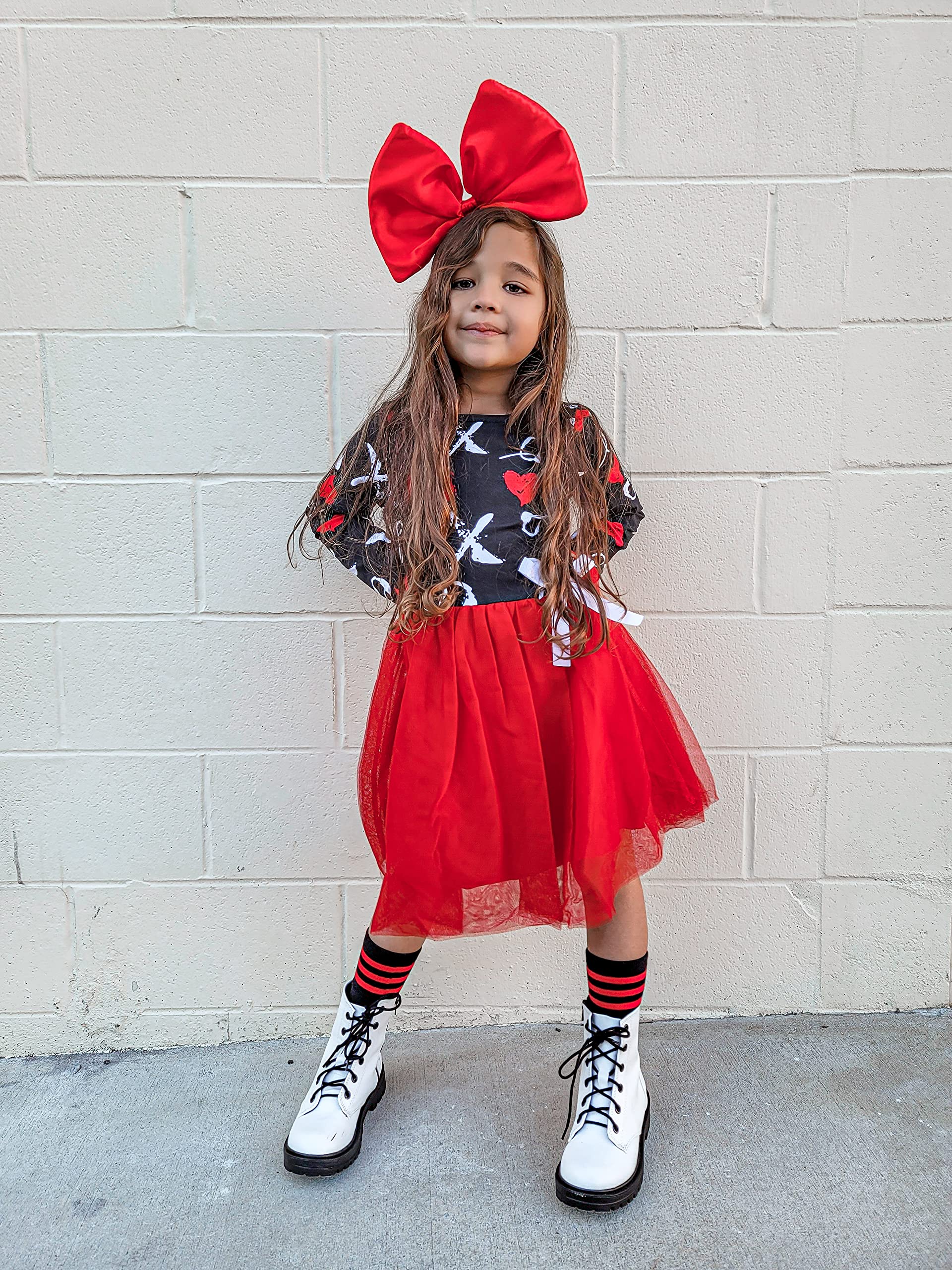 Girls Long Sleeve Tulle Tutu Dresses for Kids & Toddlers - Perfect for Birthday Parties, Photo Shoots & Special Occasions
