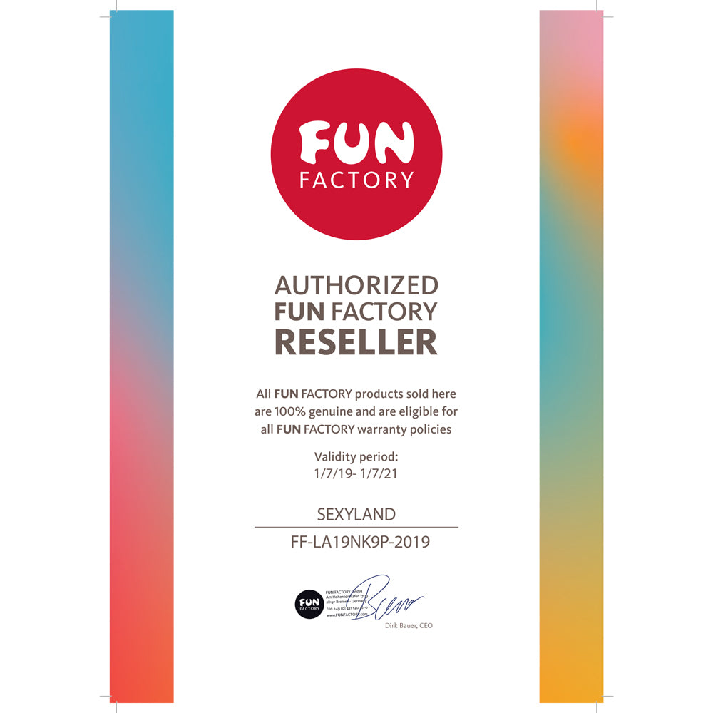 Fun Factory Bi Stronic Fusion Dual Pulsator - Powerful Rechargeable Vibrator for Couples & Solo Play - Perfect for Romantic Nights & Self-Care Moments