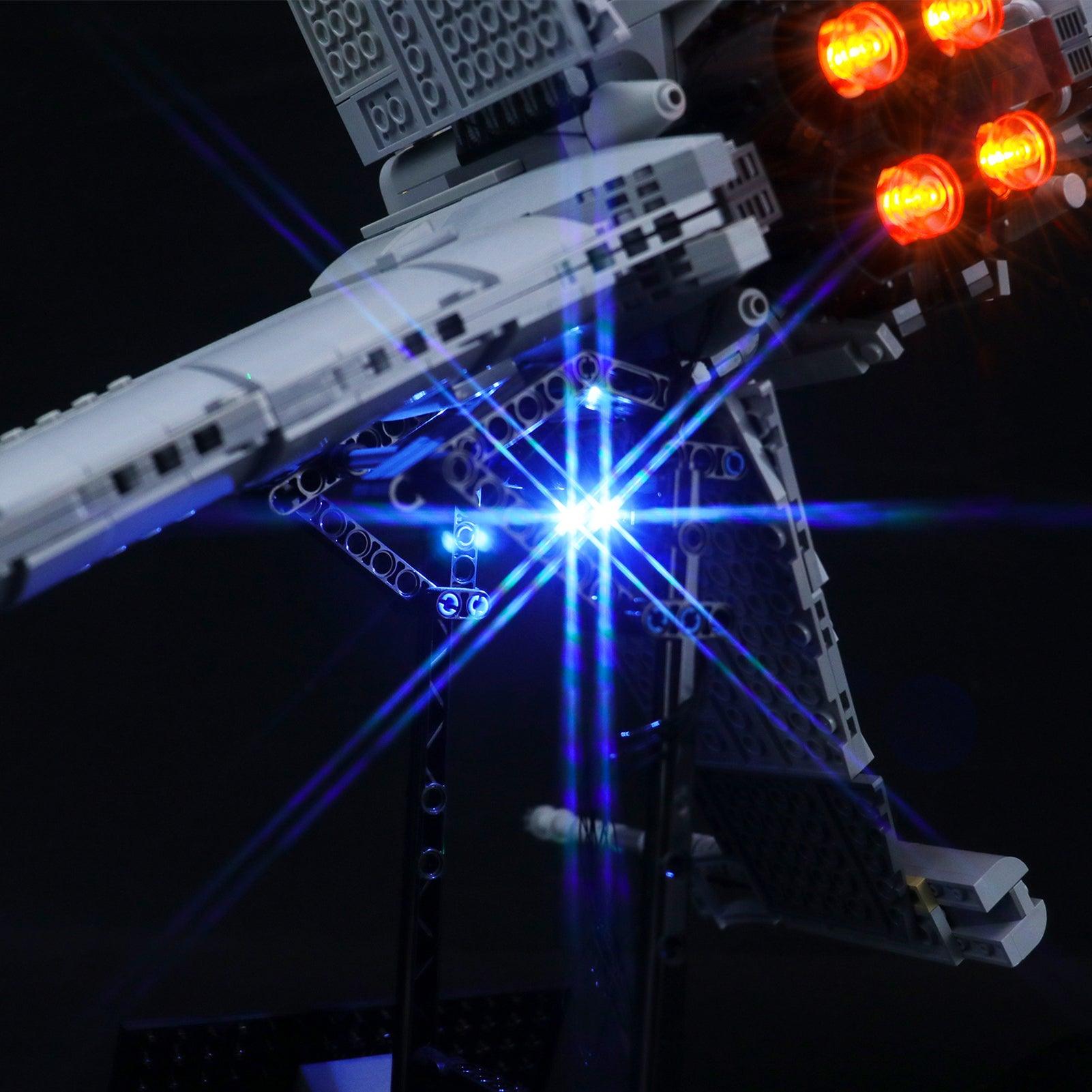 LEGO Star Wars B-Wing Starfighter 10227 Light Kit - DIY Lighting Set for Model Building - Perfect for Display & Nighttime Showcase