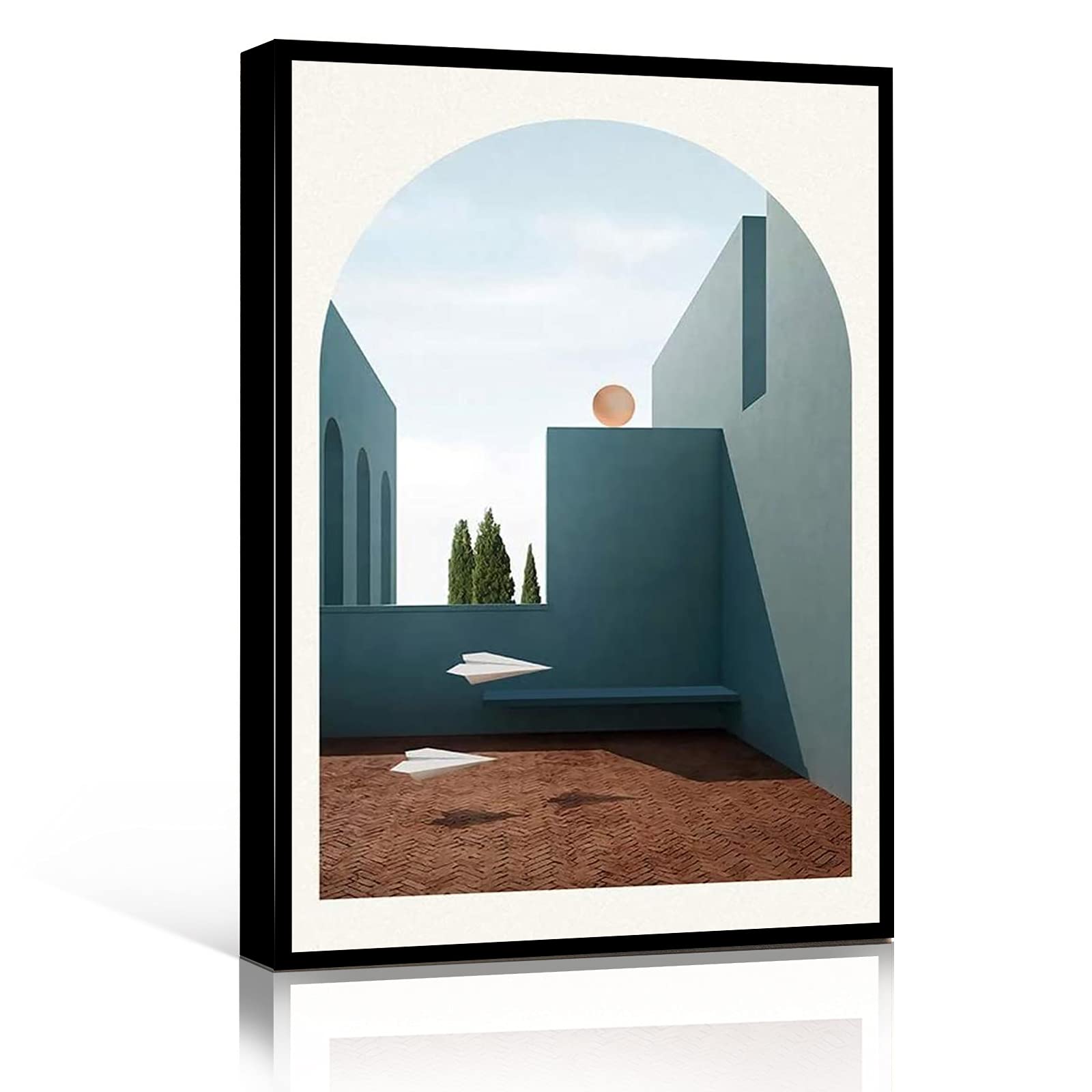 Trendy Aesthetic Room Decor - Small Bedroom & Wall Decor, Modern Arch View Canvas Prints 12