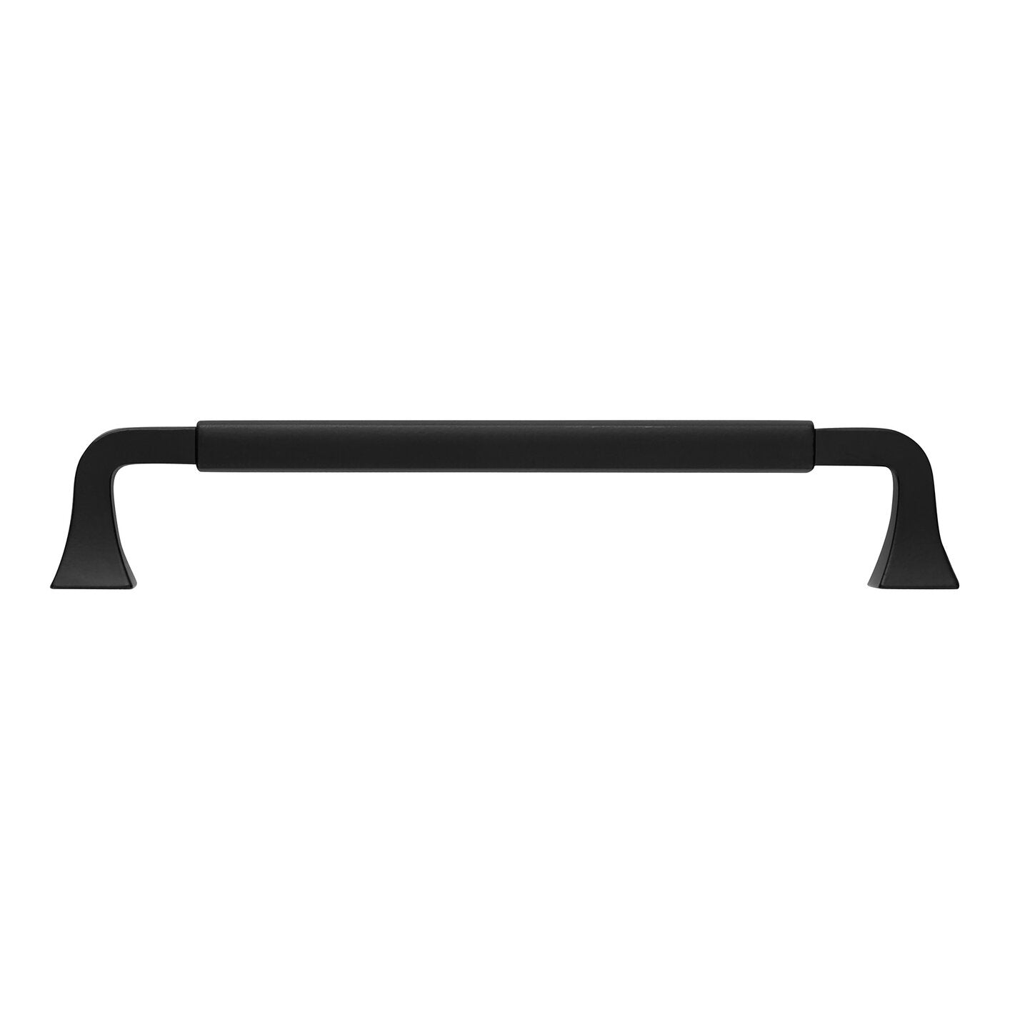 Tudor Transitional Pull Handle Matte Black - 3 Sizes Available for Cabinet, Drawer & Furniture Upgrade - Perfect for Home Renovation & DIY Projects