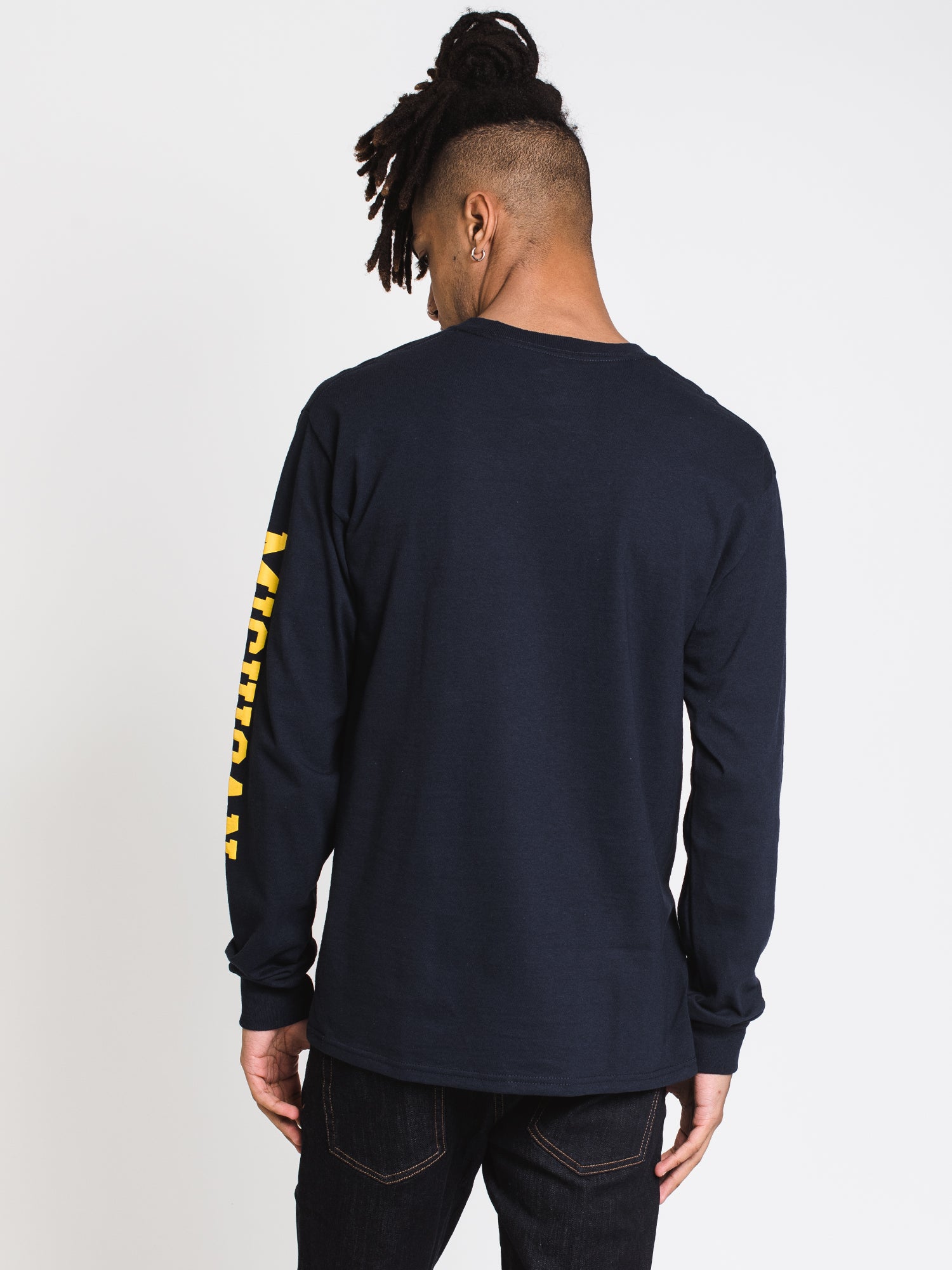 Champion Michigan Long Sleeve University Tee - Vintage College Apparel for Men & Women - Perfect for Game Day, School Spirit & Casual Wear