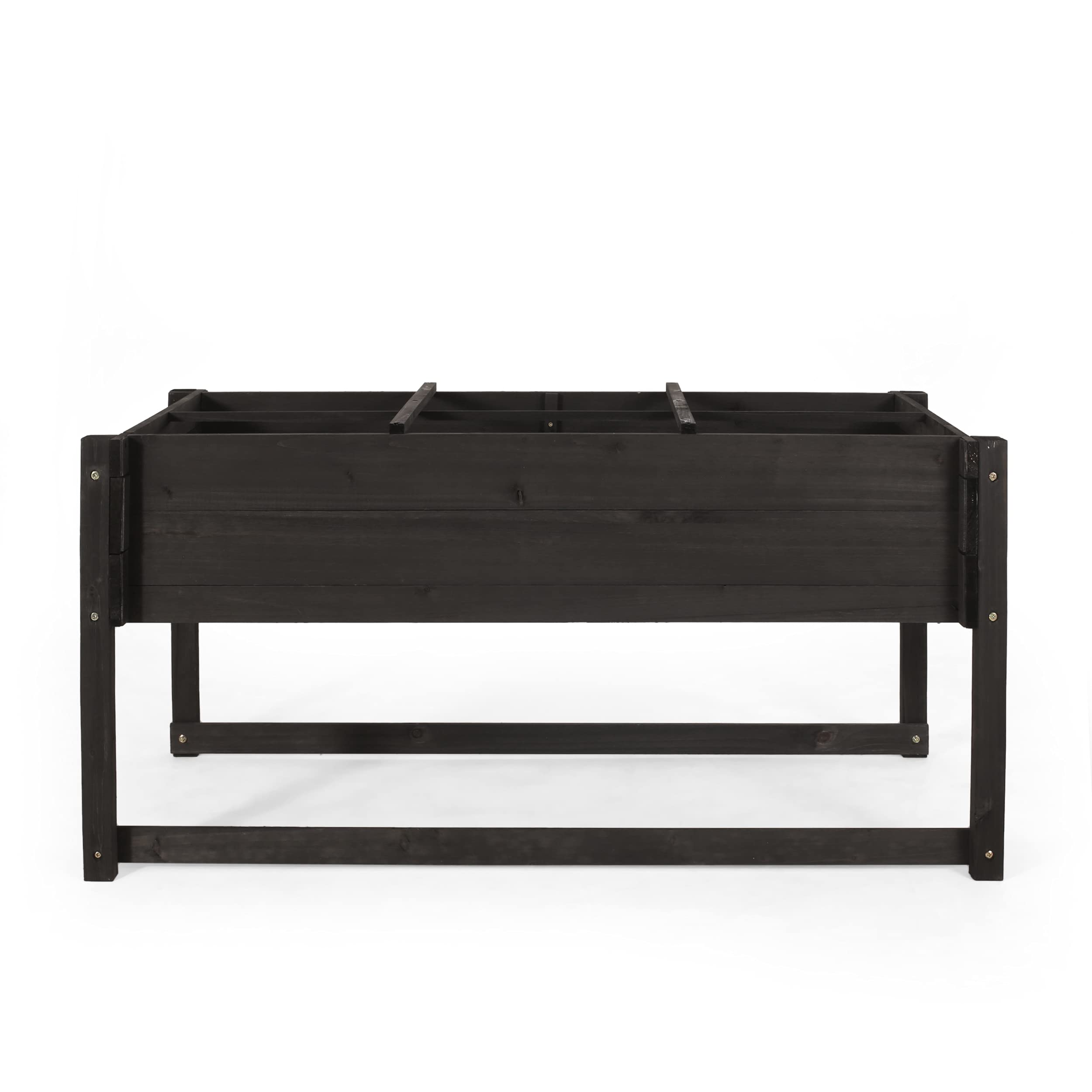 Christopher Knight Home Robin Planter - Dark Gray Indoor/Outdoor Flower Pot with Drainage Hole - Perfect for Patio, Garden, and Home Decor
