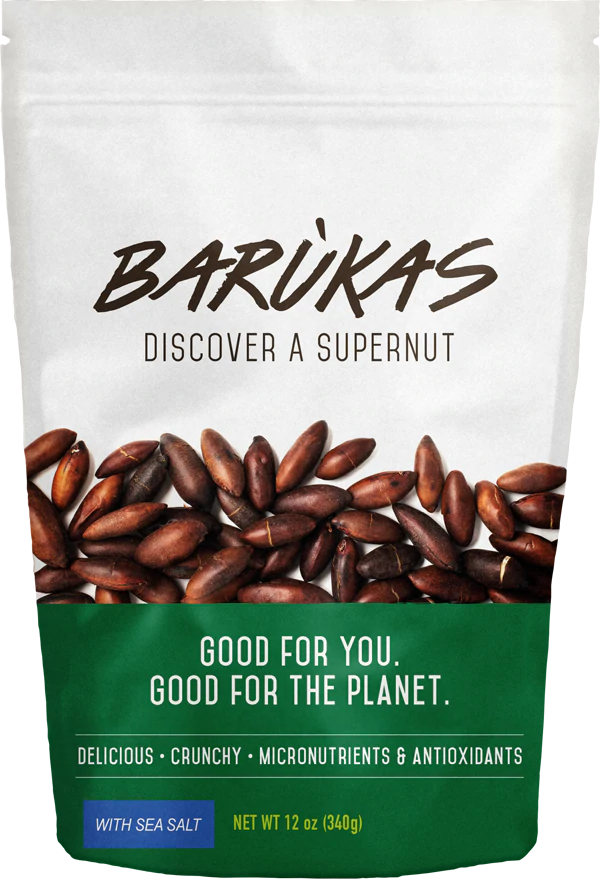 Premium Salted Barukas Nuts - Healthy Snack for Keto, Paleo & Vegan Diets - Perfect for On-the-Go, Office Snacking & Gift Baskets