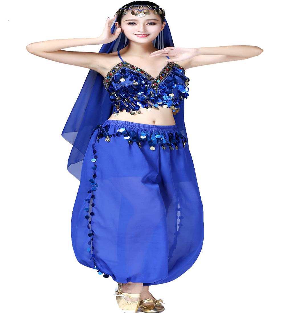 Elegant Mrotrida Women's Belly Dance Scarf - Indian Tribal Chiffon Veil & Gypsy Shawl for Performances, Yoga, and Boho Fashion Accessories