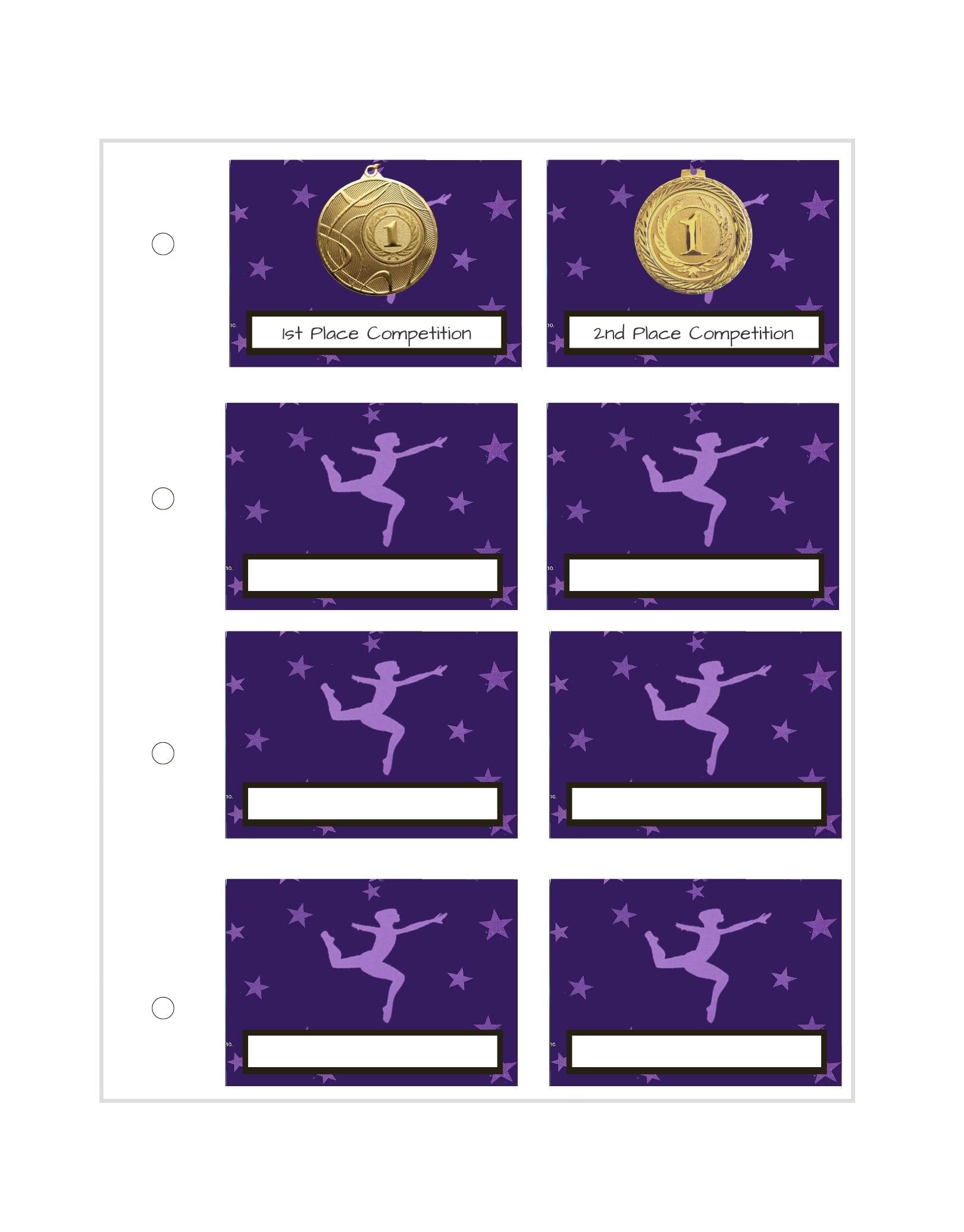 My Proud Moments Extra Page - Original Medal Holder Display for Awards & Achievements | Perfect for Sports Trophies, Academic Awards & Military Medals