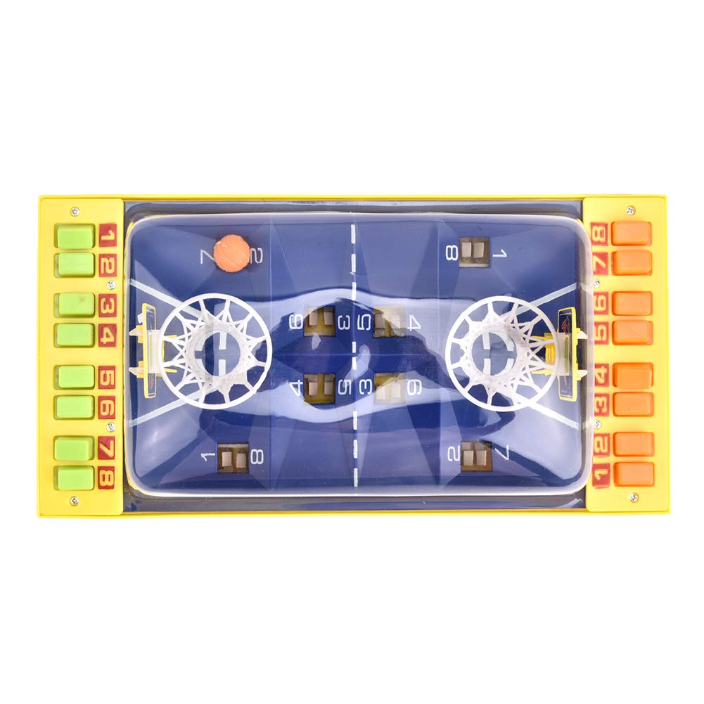 GLOGLOW Mini Desktop Basketball Shooting Arcade Game - Classic Puzzle Board Basketball Toy for Kids & Adults - Fun Indoor Sports Activity for Home, Office, Party & Gifts