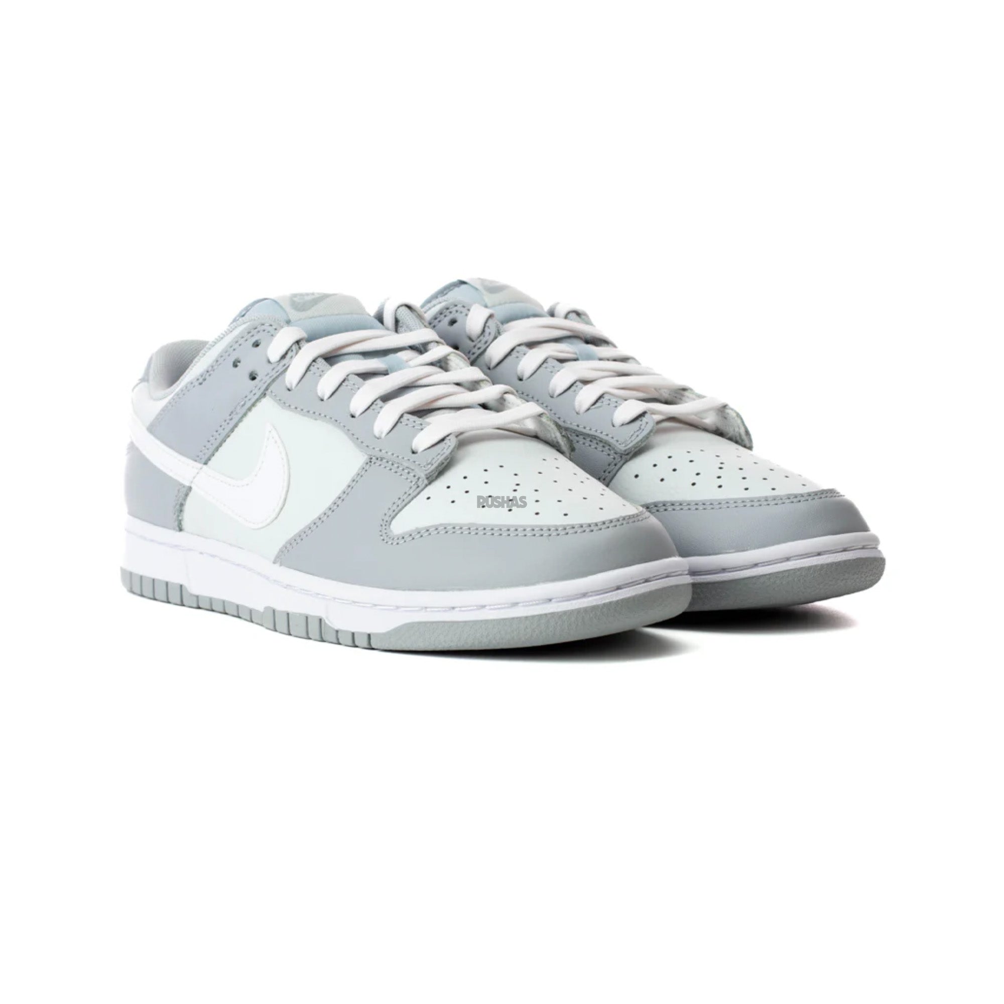 Nike Dunk Low 'Two Tone Grey' GS Sneakers (2022) - Stylish & Comfortable Basketball Shoes for Women & Girls - Perfect for Casual Wear, Street Fashion & School