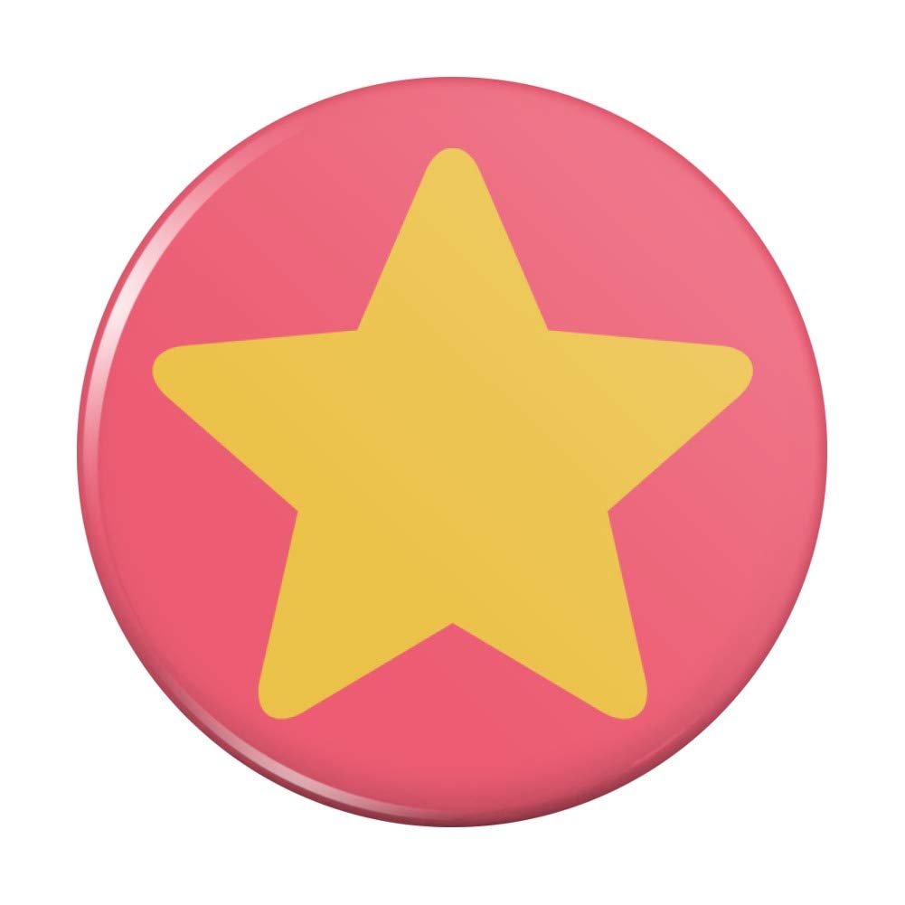 Steven Universe Steven Star Kitchen Refrigerator Magnet - Fun Cartoon Character Button Magnet for Fridge, Locker & Office Decor - Perfect for Fans and Gift Giving