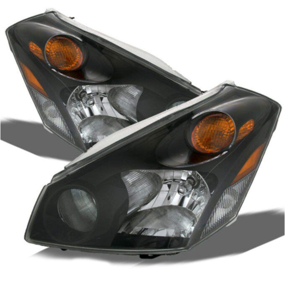 04-09 Chevy/GMC Quest Mini Passenger Van Replacement Headlights Pair - Left & Right Side Lamps (Fits 2005, 2007 Models) - Durable Halogen Headlights for Night Driving & Foggy Conditions
