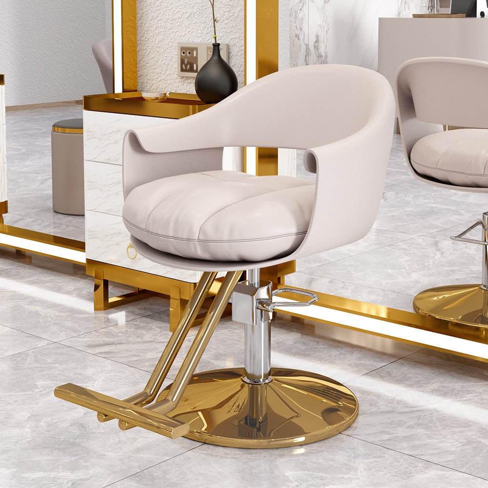 Modern All-Purpose Hydraulic Styling Chair for Salon, Barbershop & Home - Adjustable Height Swivel Beauty Chair with Ergonomic Design