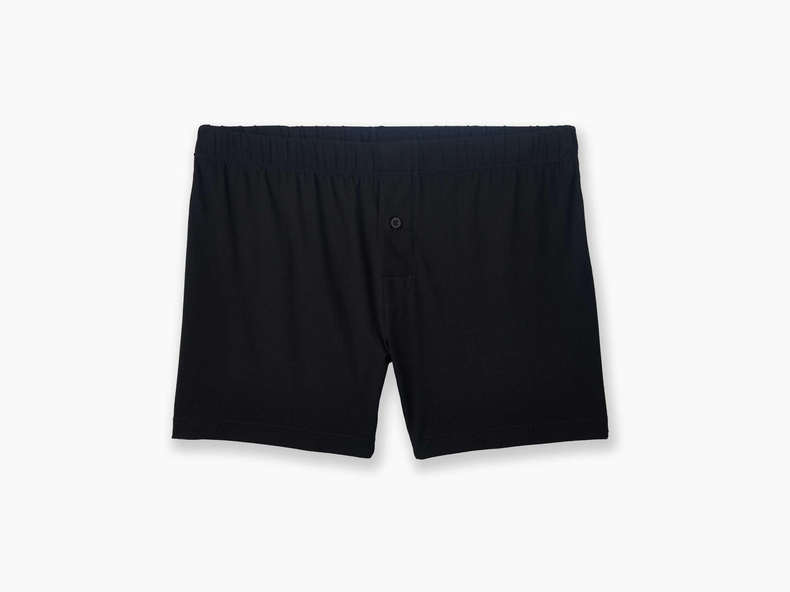 Premium Slim Fit Boxer Briefs for Men - Soft Comfortable Underwear - Black - Perfect for Everyday Wear, Workout & Travel
