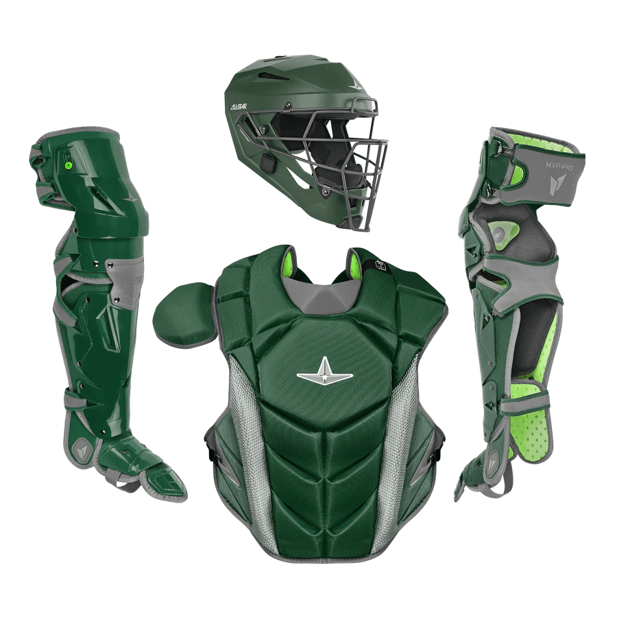 All Star MVP PRO Series Adult Catchers Set - Premium Baseball Equipment for Serious Players | Perfect for Training, Games & Competitive Play