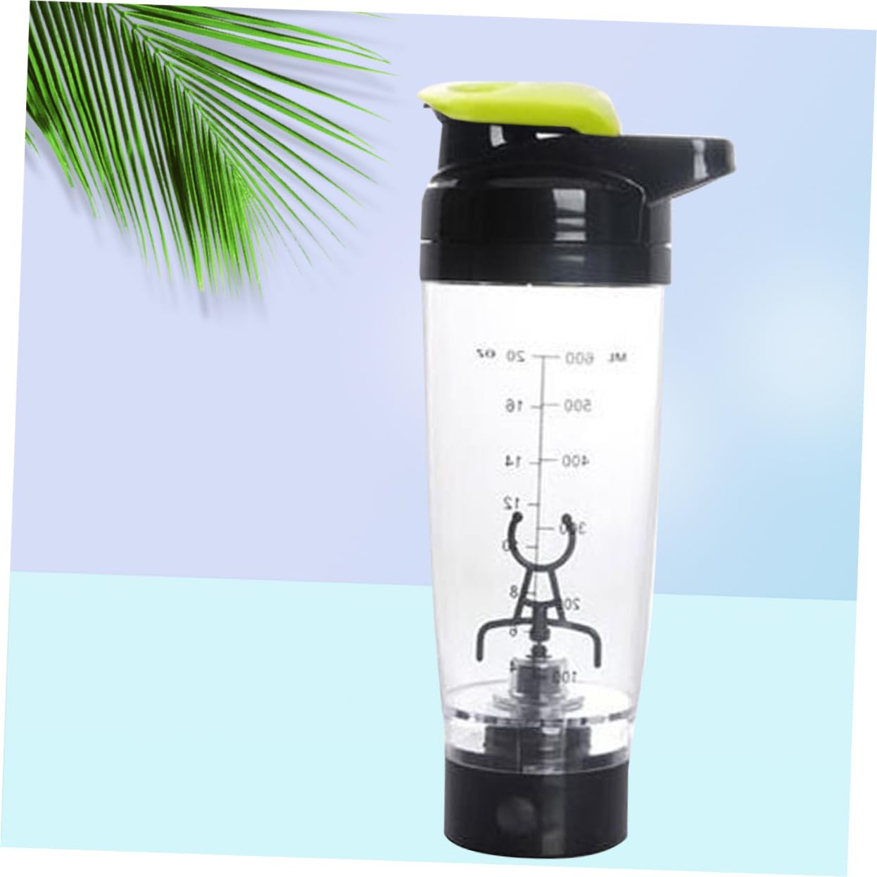 MAGICLULU 2-Pack Electric USB Protein Shaker Bottle - Portable Handheld Blender Cup for Protein Shakes, Smoothies & Meal Replacement Drinks - Perfect for Gym, Workout & Travel