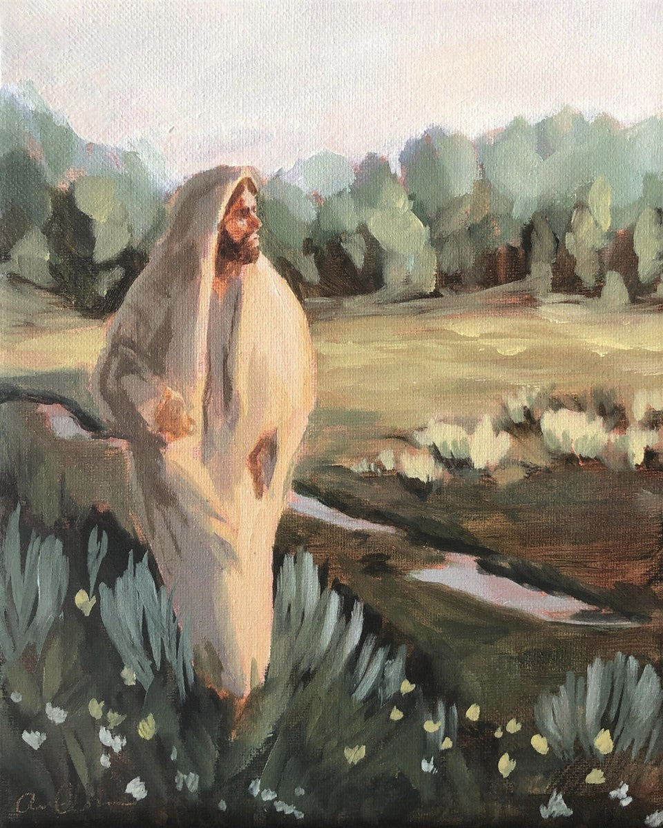 Be Thou Humble by Amber Whitworth - Inspirational Christian Wall Art for Home, Office & Church Decor