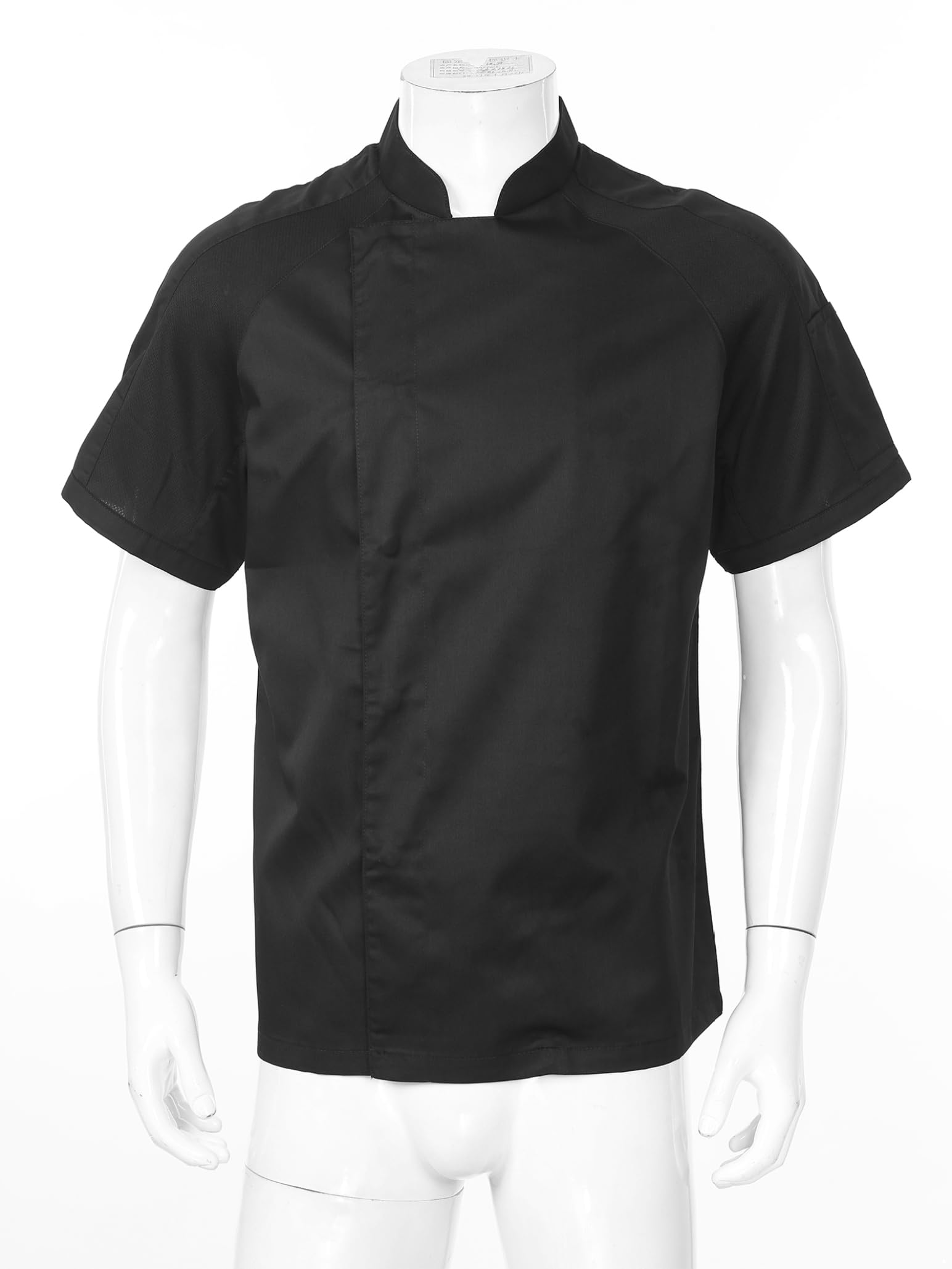 Unisex Short Sleeve Chef Coat - Professional Kitchen Cooking Jacket for Men & Women - Restaurant Uniform for Chefs, Bakers & Culinary Students