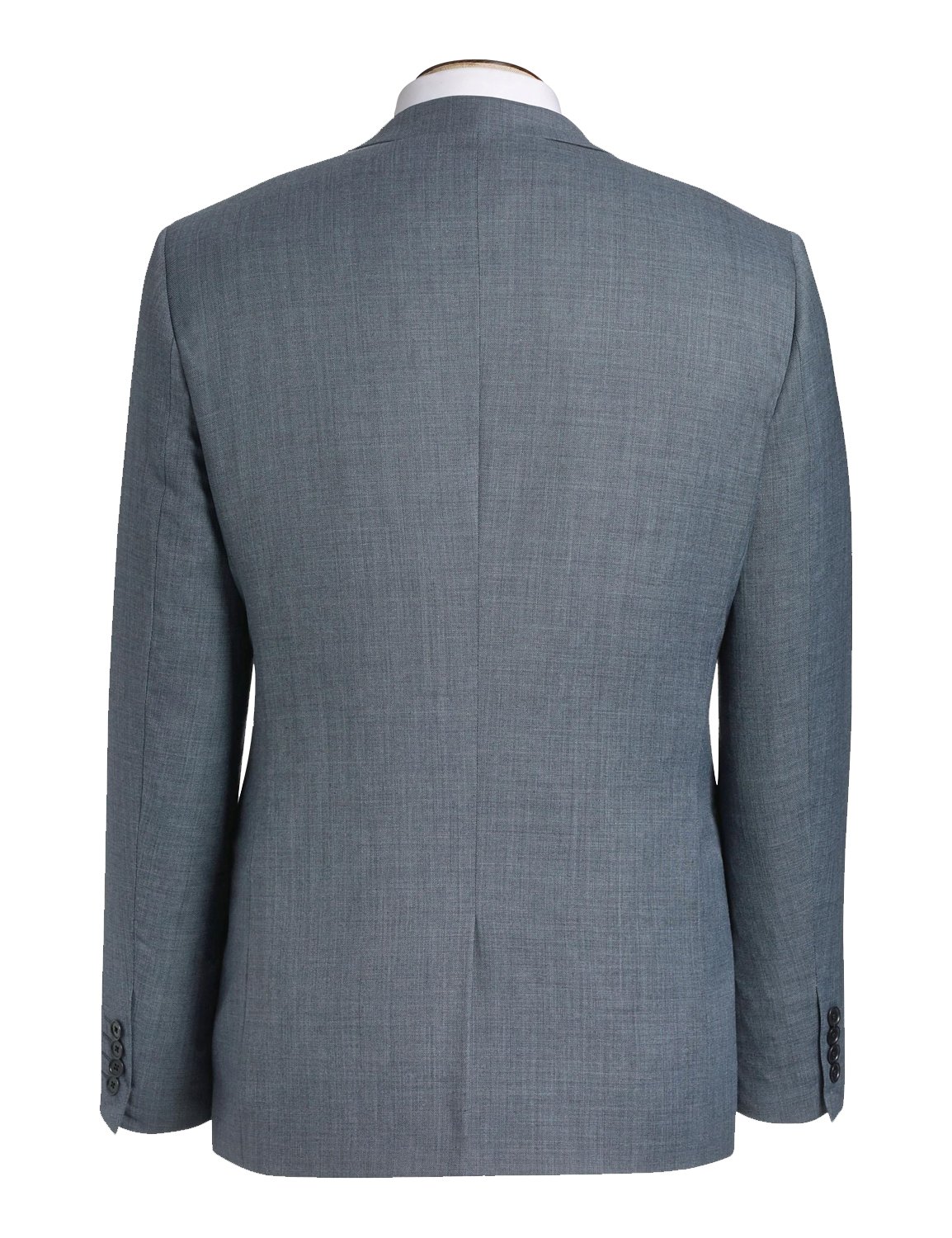 HBDesign Men's 3-Piece Slim Fit Tuxedo Suit with 2-Button Notch Lapel - Perfect for Weddings, Prom & Black Tie Events