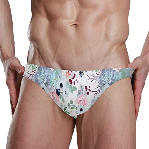 **Men's Bikini Swim Briefs - Quick Dry Comfortable Swimwear for Beach, Pool & Gym - Trendy & Stylish Design**