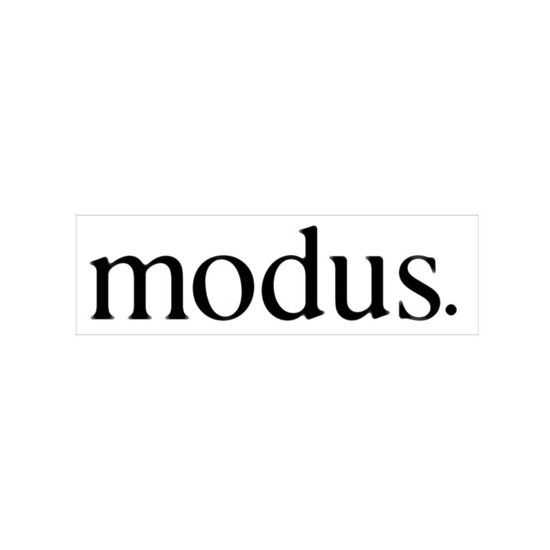 Modus Logo Ramp Sticker - Medium Size Vinyl Decal for Skateboards, Scooters & Bikes - Perfect for Skate Parks, Street Riding & Customizing Sports Gear