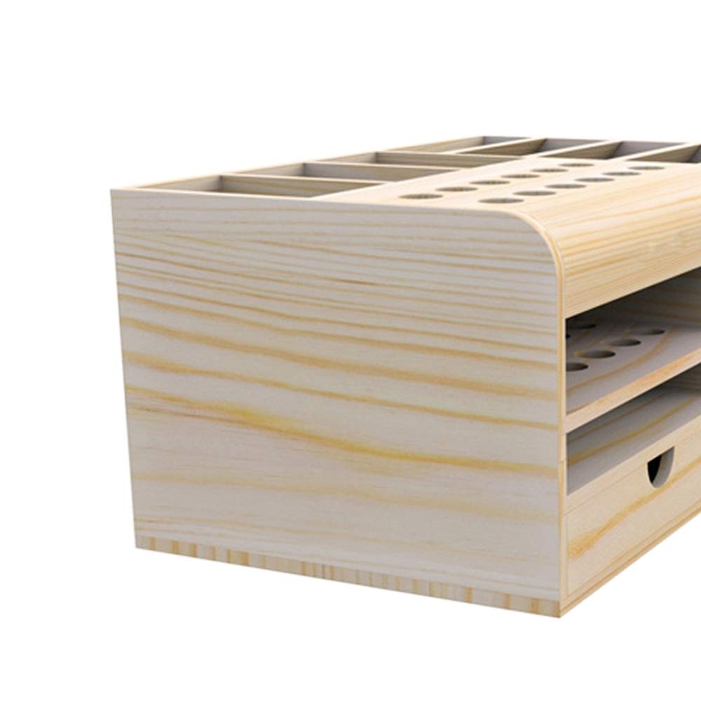 Multifunctional Wooden Phone Repair Tool Storage Box - Organizer Stand for iPhone, Samsung & Electronics - Perfect for Repair Shops, DIY & Home Use